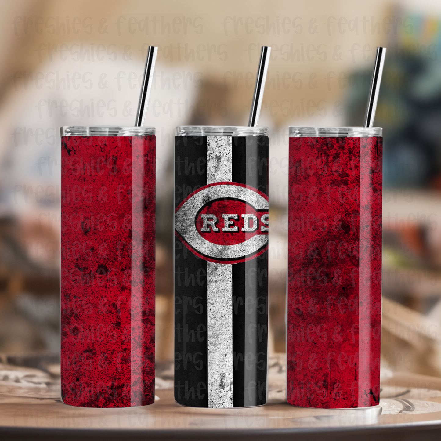 Red Cincinnati 20oz Tumbler