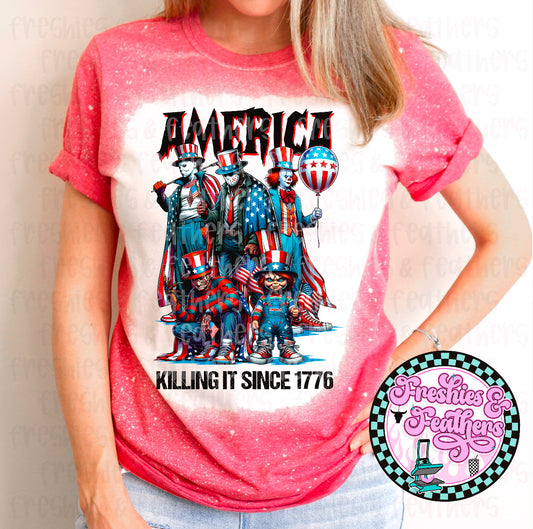 America Killing it Since 1776 Tee