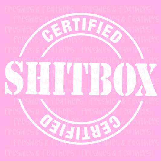 Certified Sh!tbox Decal