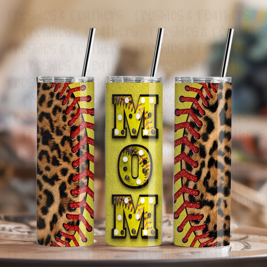 Softball Mom 20oz Tumbler