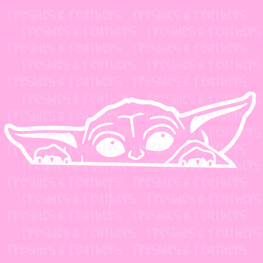 Little Green Dude Decal