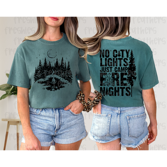 Camp Fire Nights Tee