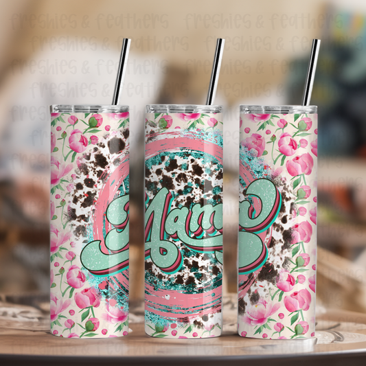 Floral Mama 20oz Tumbler