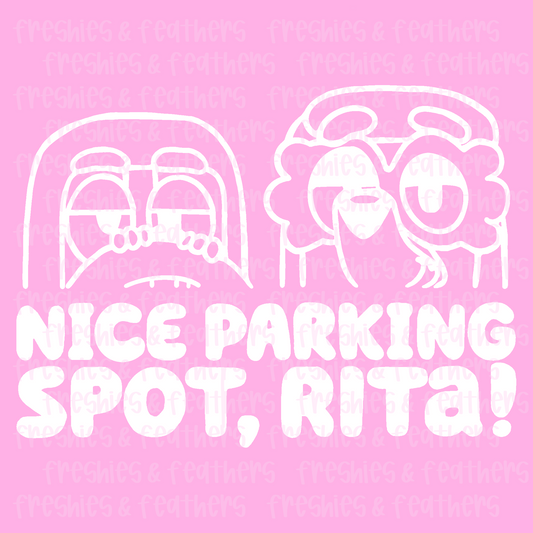 Nice Parking Spot Decal