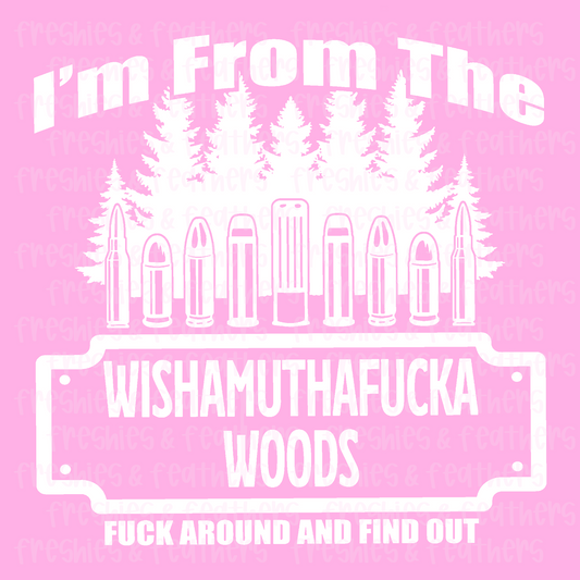 WAMF Woods Decal