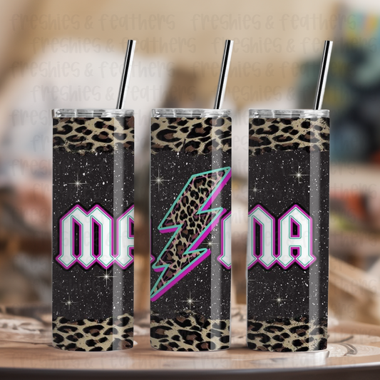 Leopard Mama Bolt 20oz Tumbler
