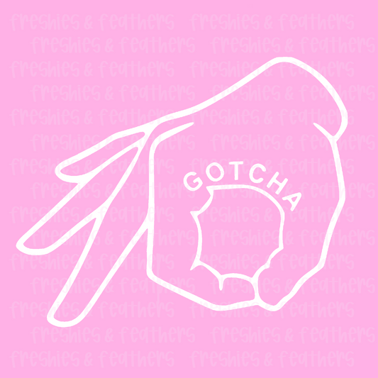 Gotcha Decal