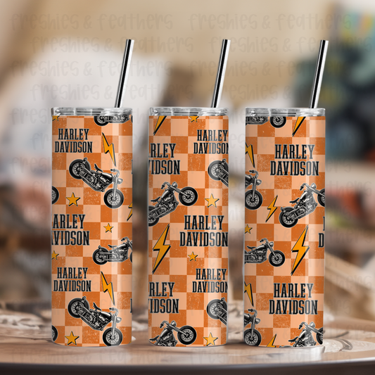 Checkered HD 20oz Tumbler